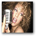 Image of a Vocalist performing.
