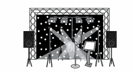 Deluxe karaoke system