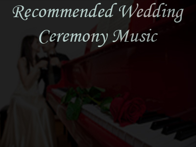 Wedding Christian Songs on Wedding Ceremony Music Civil Wedding Ceremony Songs Ideas