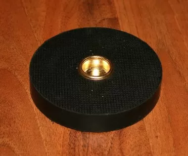 Cello endpin stopper to prevent slipping on hard floors