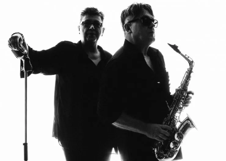 Smooth Duo performing live at an event