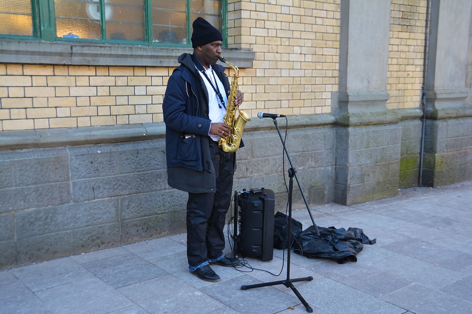 busking