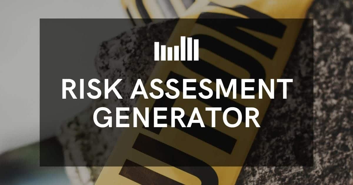 Risk assessment generator for musicians