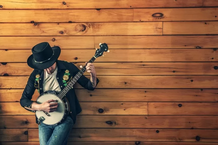 banjo player