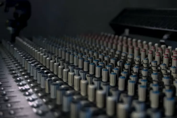 mixing desk