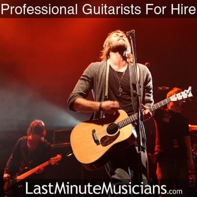 Hire a guitarist in the UK