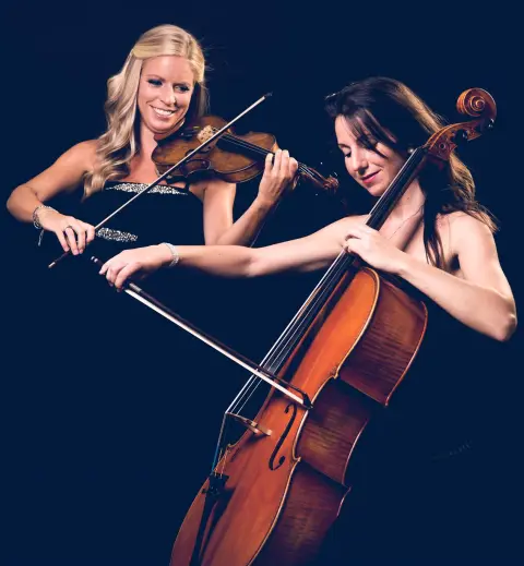 Live musicians performing