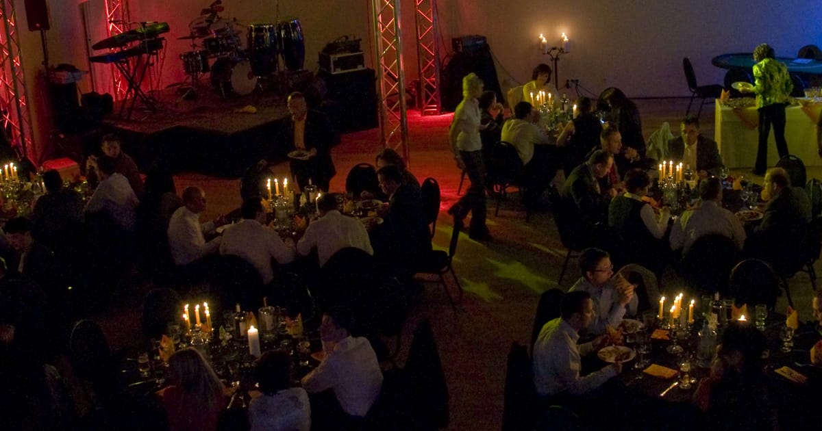 Party at a corporate events