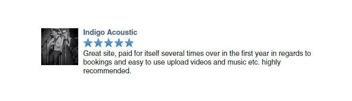 Testimonial by Indigo