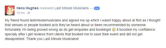 Testimonial by Irena