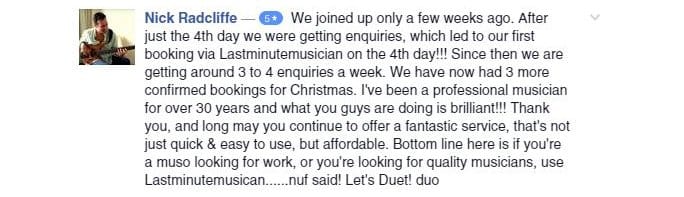 Testimonial by Richard