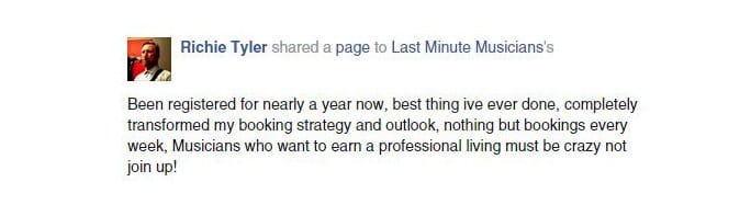 Testimonial by Richard