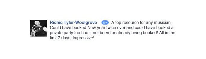 Testimonial by Richie