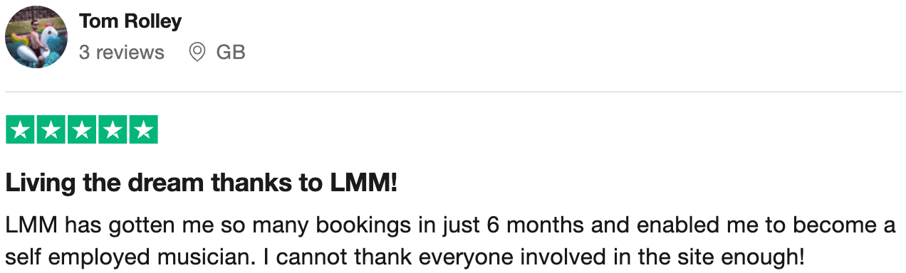 Facebook Testimonial